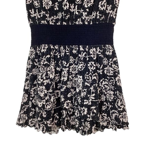 RAMY BROOK Size L NWT Boone Printed Floral Mini Drop Waist Cotton Printed Dress - Picture 7 of 15